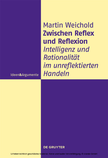 Zwischen Reflex und Reflexion main product photo