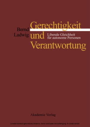 Gerechtigkeit und Verantwortung