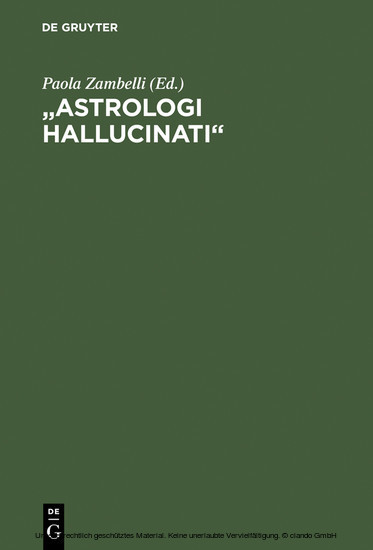 'Astrologi hallucinati' main product photo