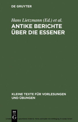 Antike Berichte über die Essener