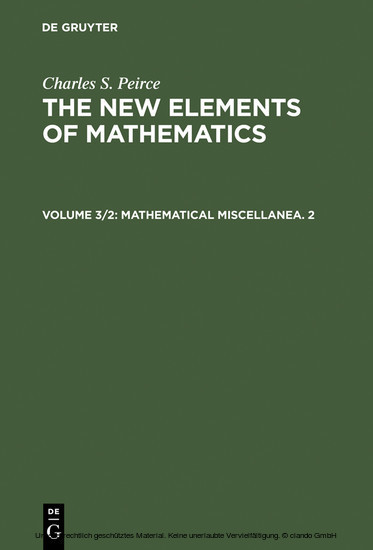 Mathematical Miscellanea. 2 main product photo