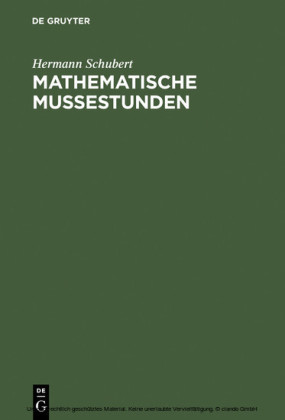 Mathematische Mußestunden