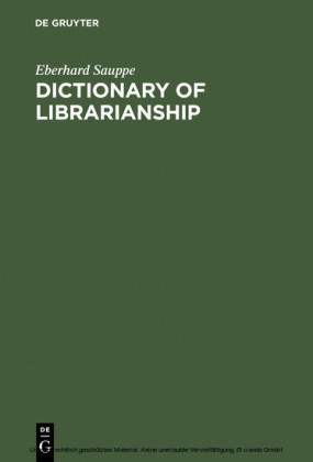 Dictionary of Librarianship