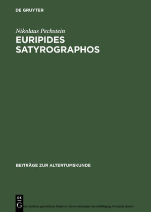 Euripides Satyrographos