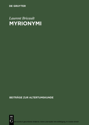 Myrionymi
