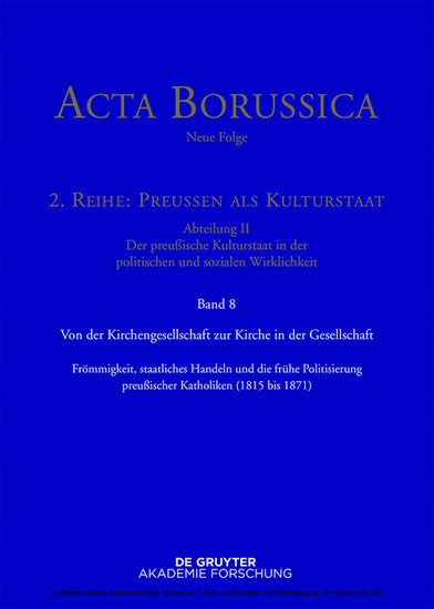 Von der Kirchengesellschaft zur Kirche in der Gesellschaft main product photo