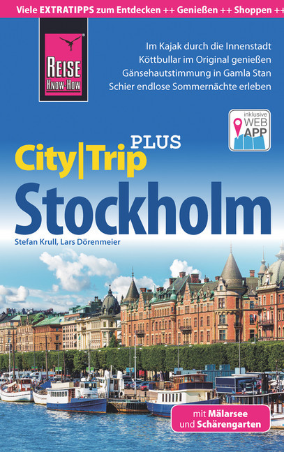 Reise Know-How CityTrip PLUS Stockholm mit Mälarsee und Schärengarten main product photo