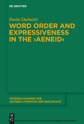 Word Order and Expressiveness in the 'Aeneid'