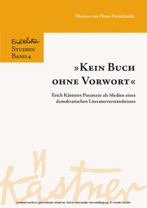 'Kein Buch ohne Vorwort'