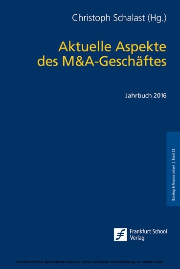 Aktuelle Aspekte des M&A-Geschäftes main product photo