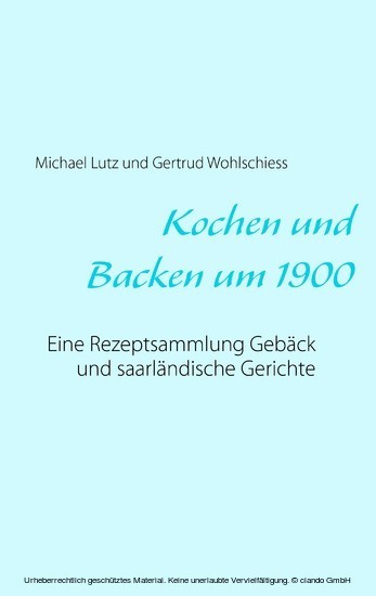 Kochen und backen um 1900 main product photo