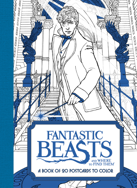 Fantastic Beasts and Where to Find Them: A Book of 20 Postcards to Color main product photo