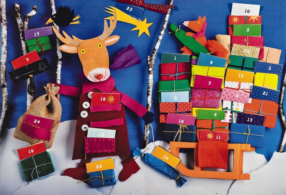 Mein großer Bastel-Adventskalender main product photo