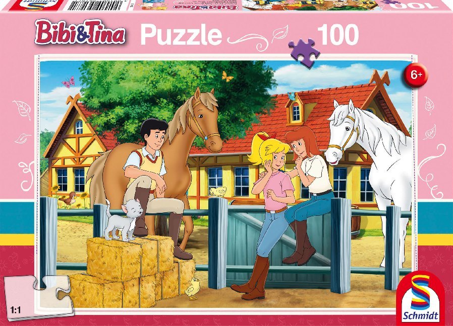Bibi & Tina, Auf dem Martinshof (Kinderpuzzle) main product photo