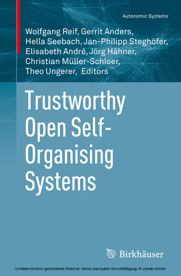 Trustworthy Open Self-Organising Systems main product photo