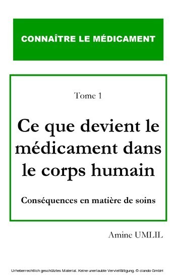 Ce que devient le médicament dans le corps humain main product photo