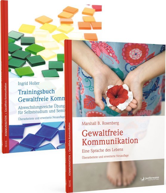 Basispaket Gewaltfreie Kommunikation - Grundlagen + Training, 2 Bde. main product photo