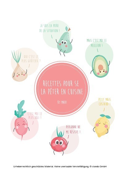 Recettes pour se la péter en cuisine main product photo