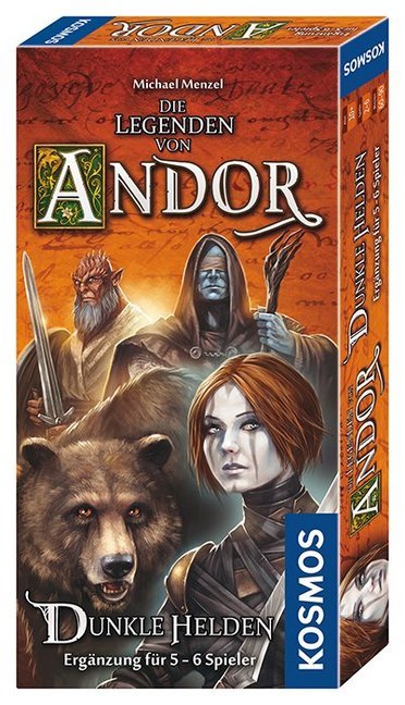 Die Legenden von Andor, Dunkle Helden (Spiel-Zubehör) main product photo
