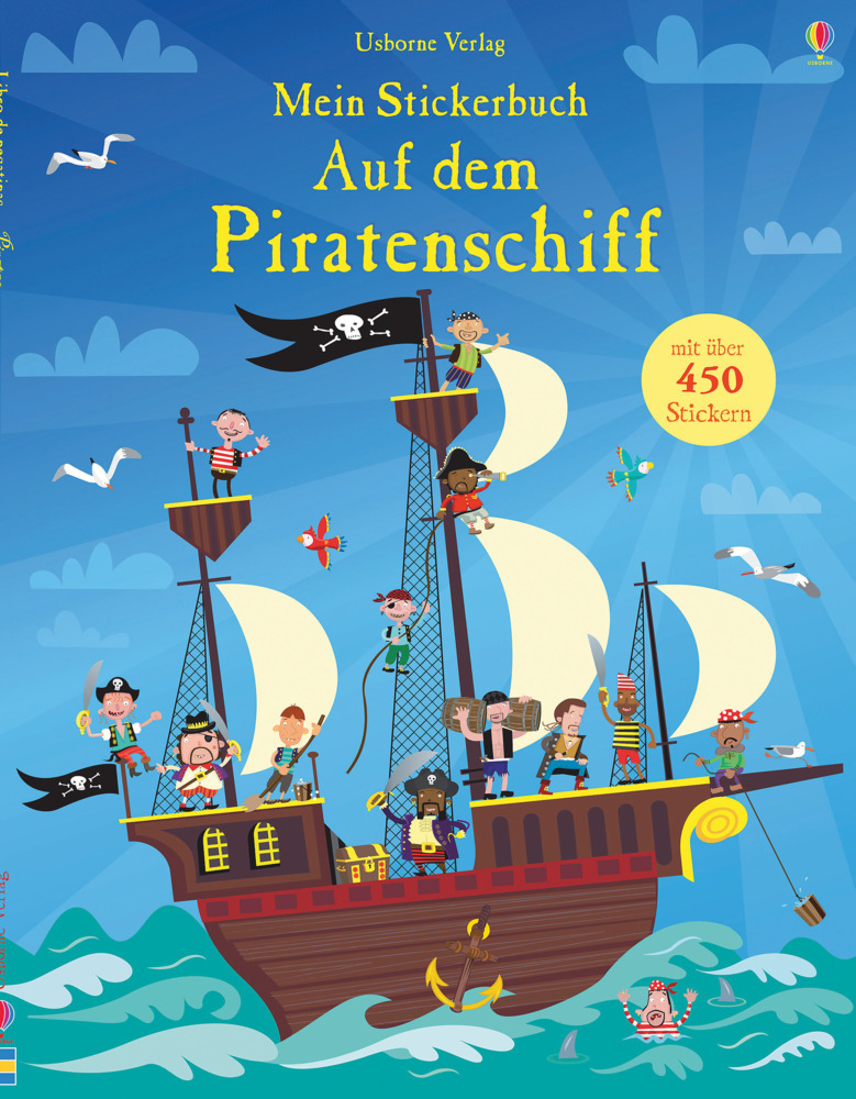 Mein Stickerbuch: Auf dem Piratenschiff main product photo