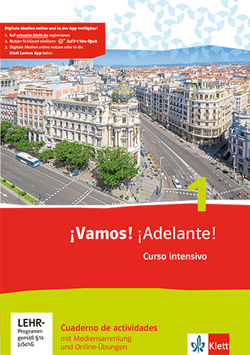 ¡Vamos! ¡Adelante! Curso intensivo 1, m. 1 Beilage main product photo