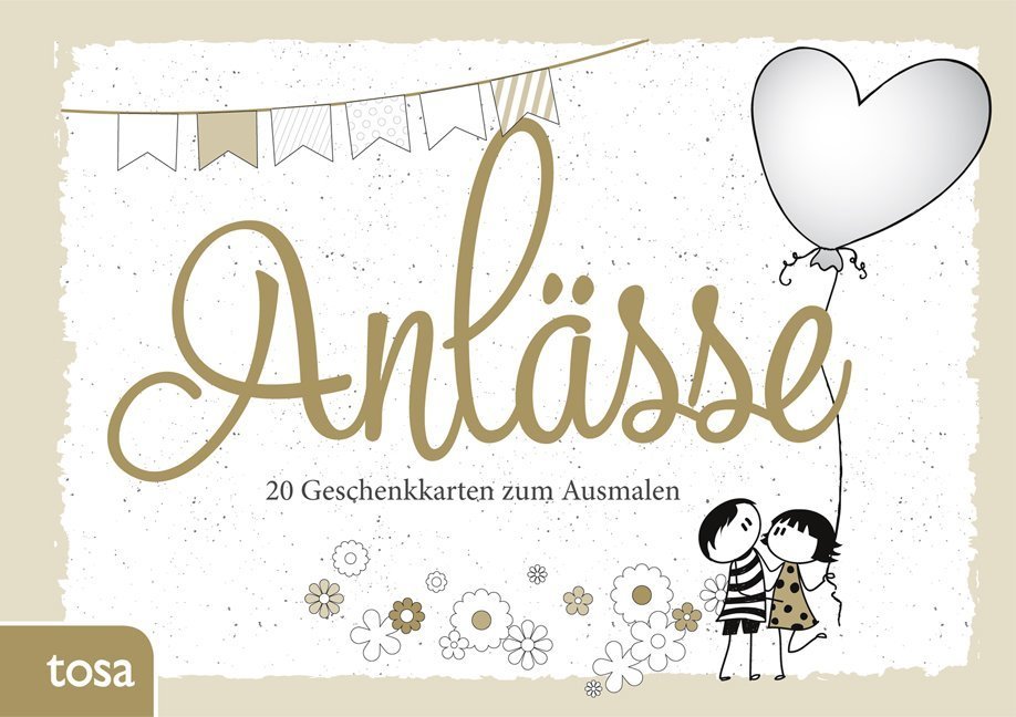Geschenkkarten zum Ausmalen - Anlässe main product photo
