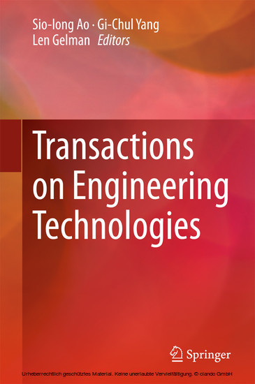 Transactions on Engineering Technologies main product photo