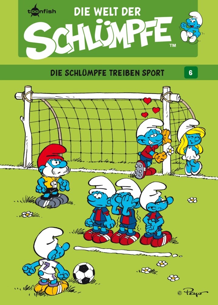 Die Welt der Schlümpfe Bd. 6 - Die Schlümpfe treiben Sport main product photo