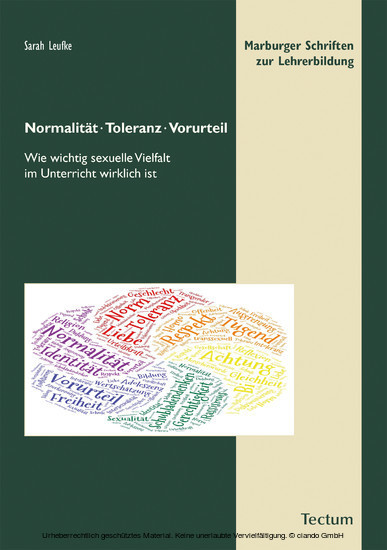 Normalität, Toleranz, Vorurteil main product photo