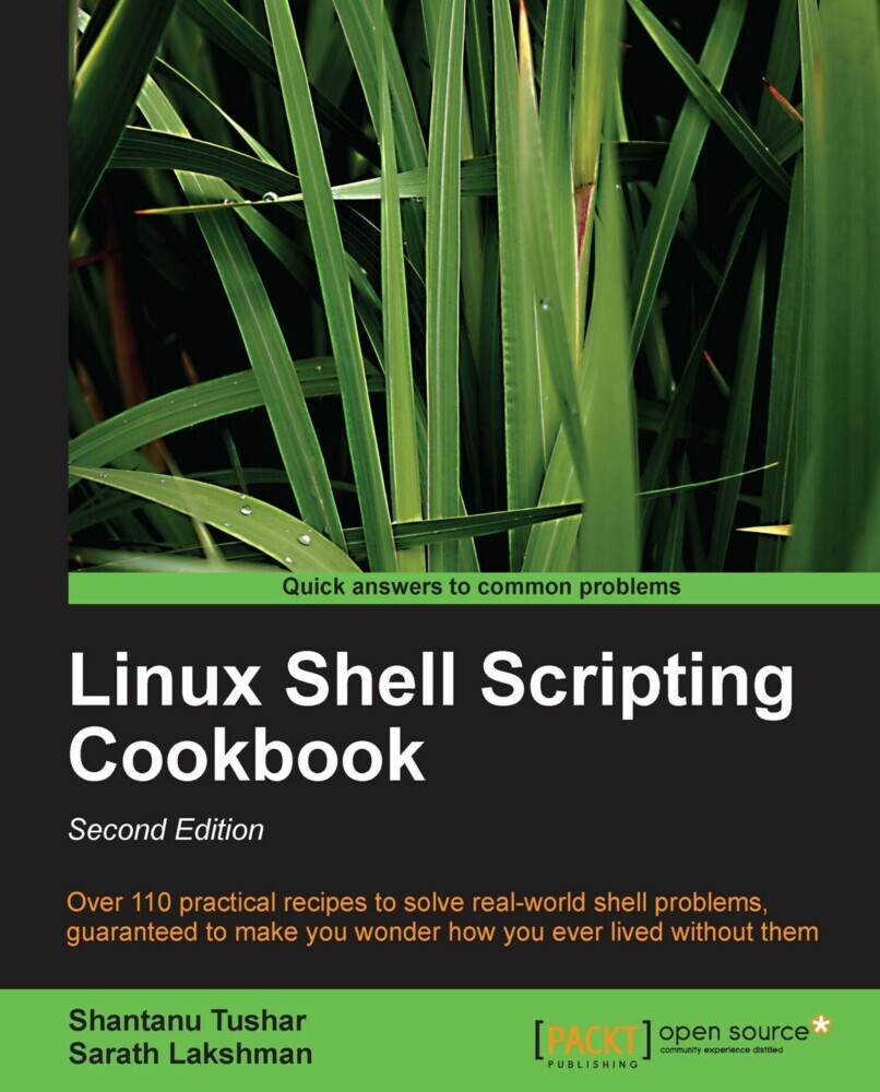Linux Shell Scripting Cookbook, Second Edition main product photo