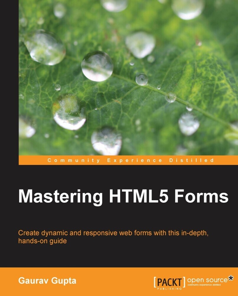 Mastering HTML5 Forms main product photo