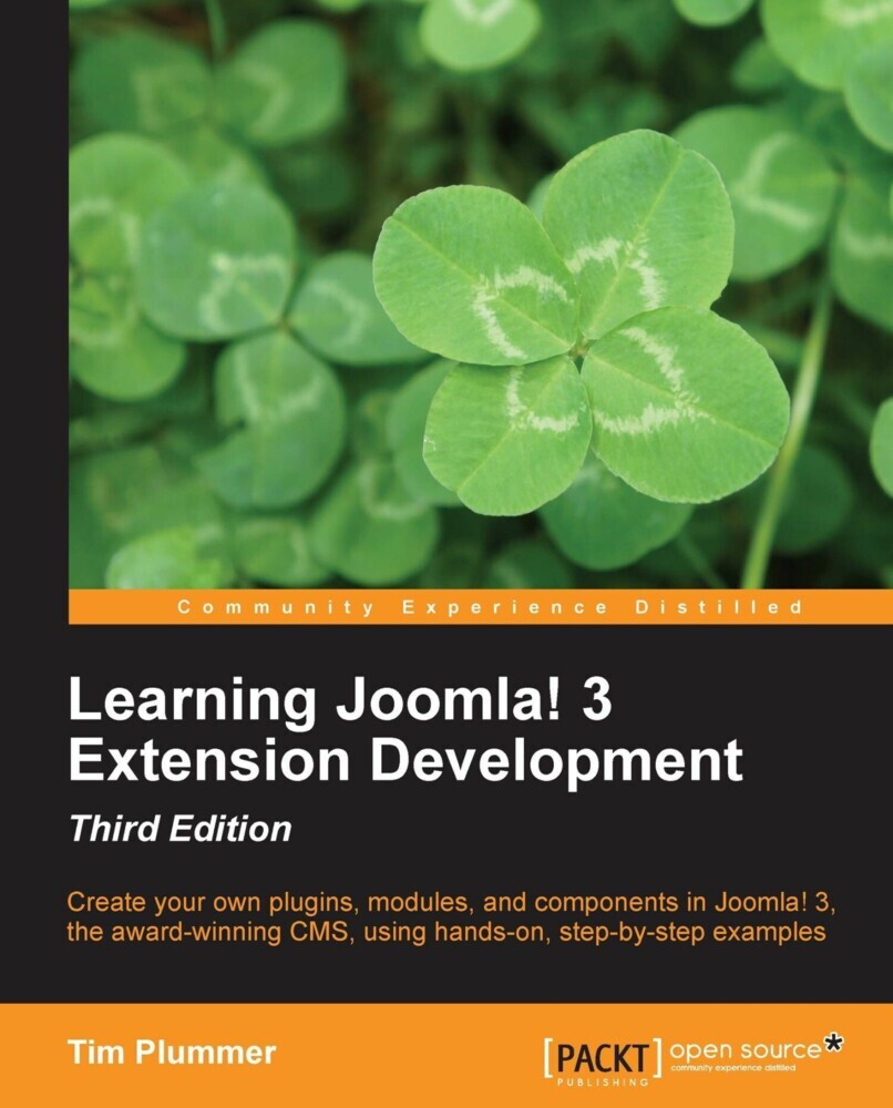 Learning Joomla! 3 Extension Development main product photo