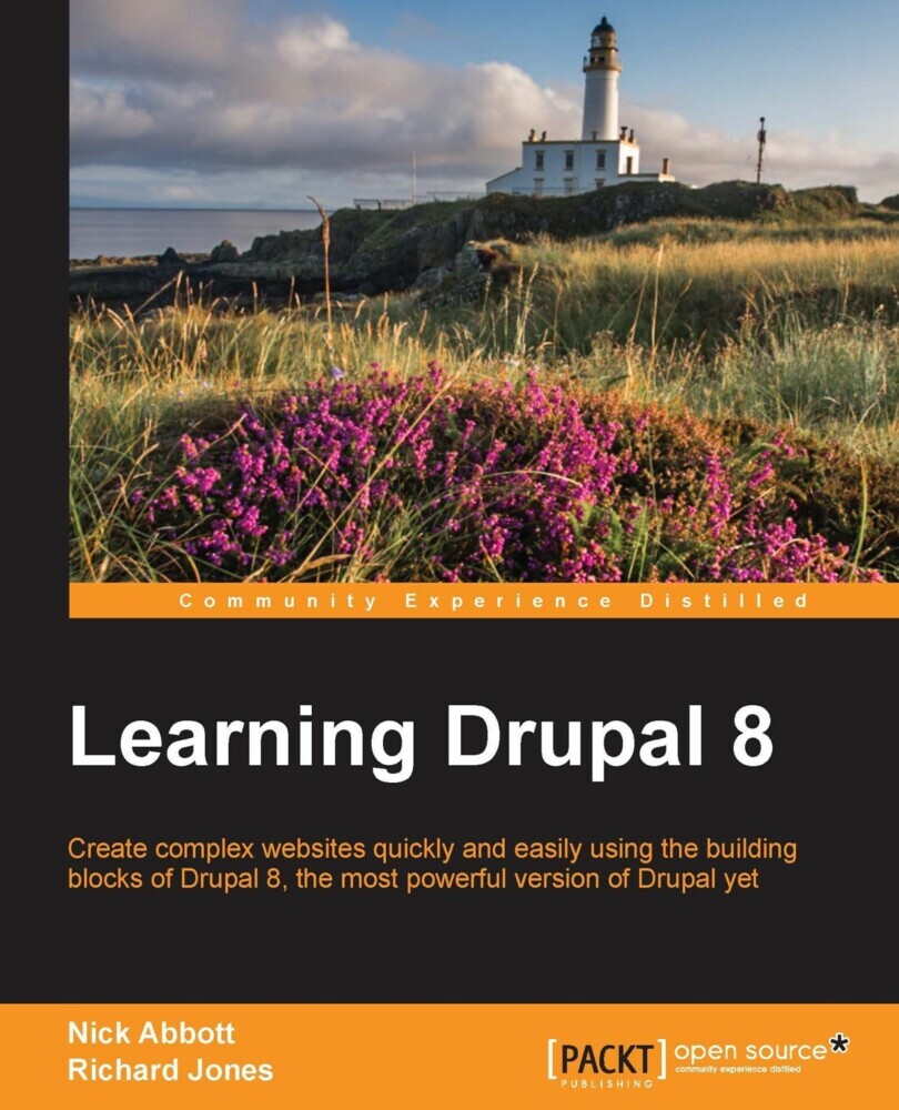 Learning Drupal 8 main product photo