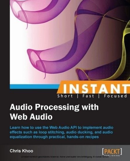 Instant Audio Processing with Web Audio main product photo