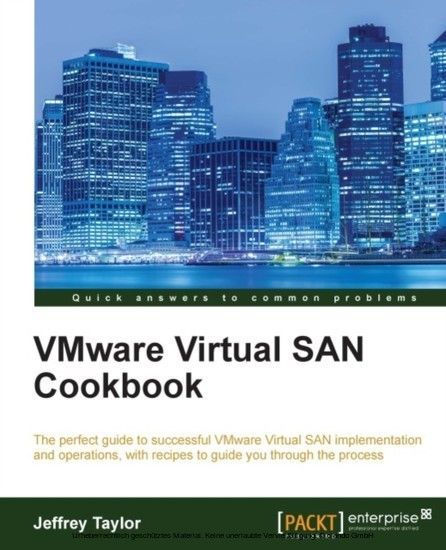 VMware Virtual SAN Cookbook main product photo