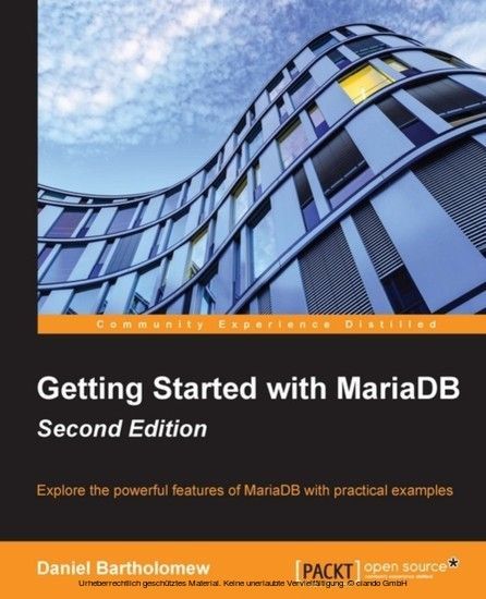 Getting Started with MariaDB - Second Edition main product photo