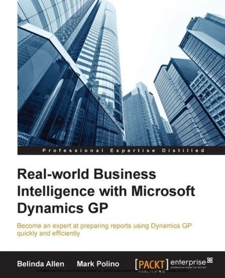 Real-world Business Intelligence with Microsoft Dynamics GP main product photo