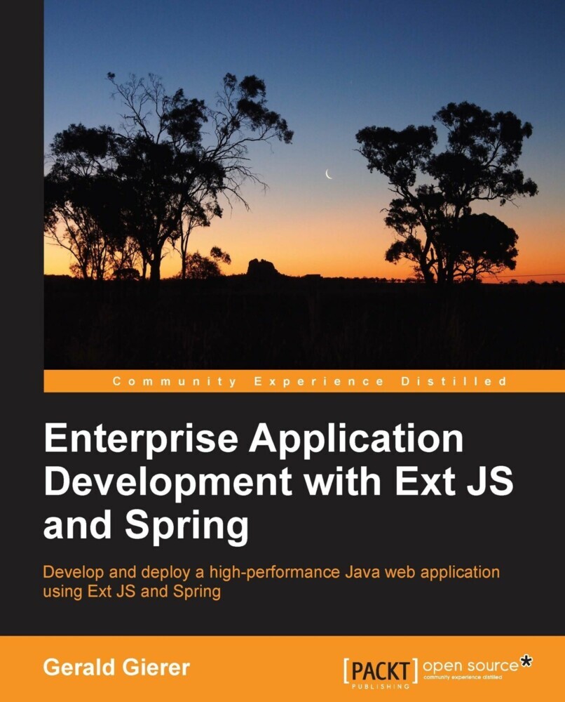 Enterprise Application Development with Ext JS and Spring main product photo