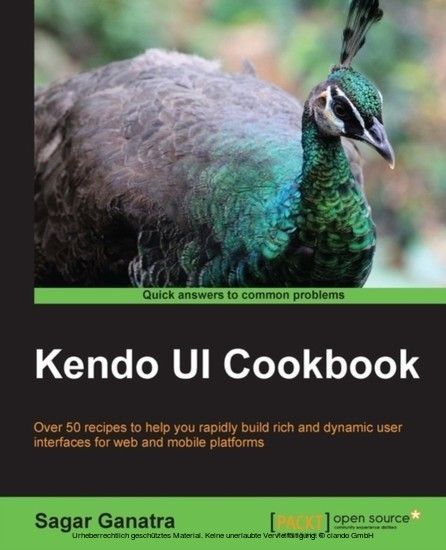Kendo UI Cookbook main product photo