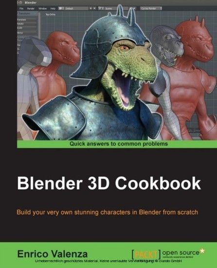 Blender 3D Cookbook main product photo