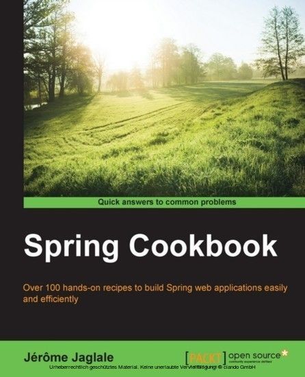 Spring Cookbook main product photo