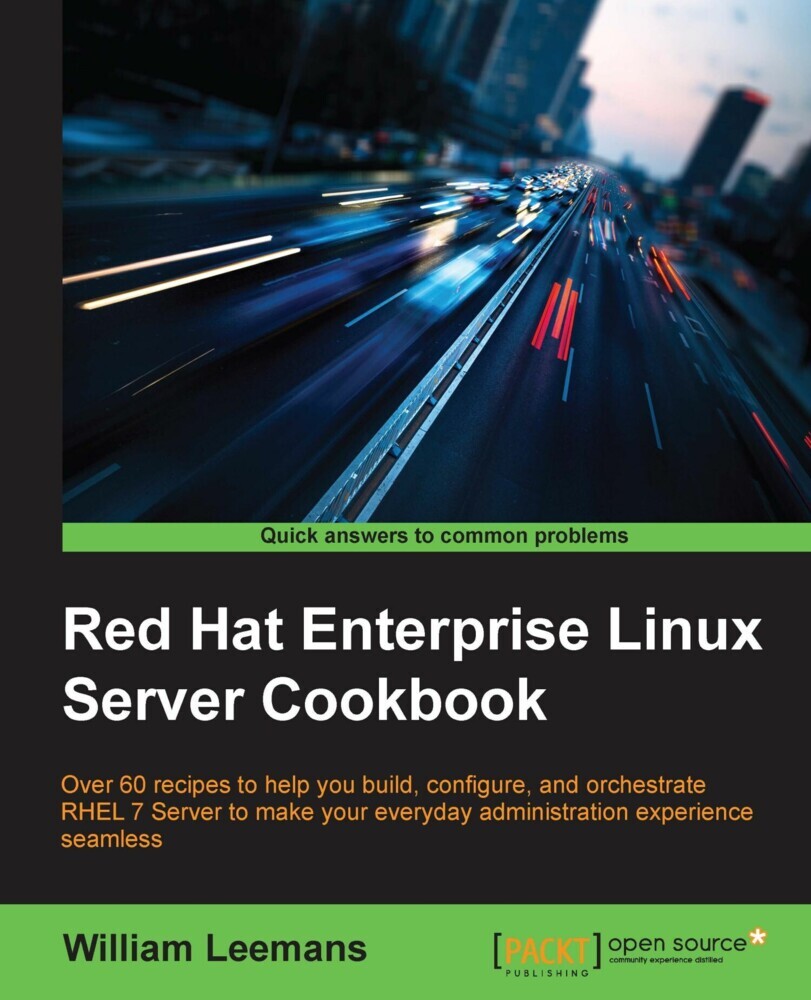 Red Hat Enterprise Linux Server Cookbook main product photo