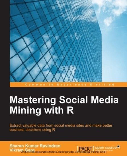 Mastering Social Media Mining with R main product photo