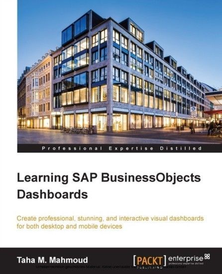 Learning SAP BusinessObjects Dashboards main product photo