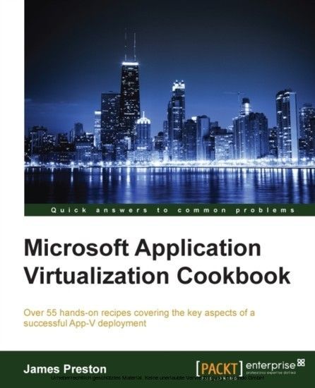 Microsoft Application Virtualization Cookbook main product photo