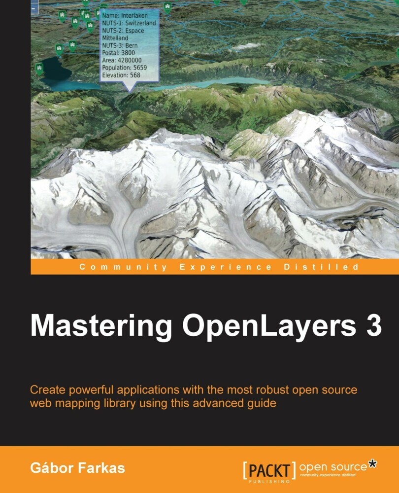 Mastering OpenLayers 3 main product photo