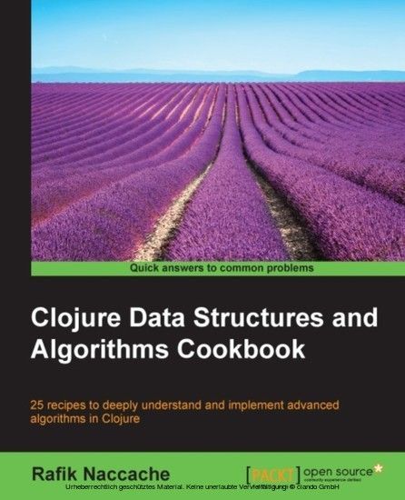 Clojure Data Structures and Algorithms Cookbook main product photo