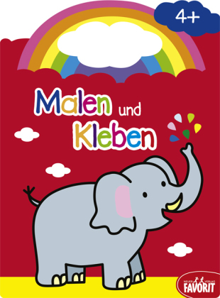 Malen und Kleben - Elefant