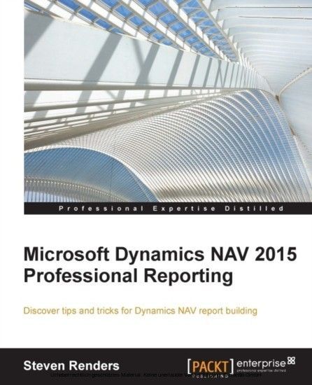 Microsoft Dynamics NAV 2015 Professional Reporting main product photo