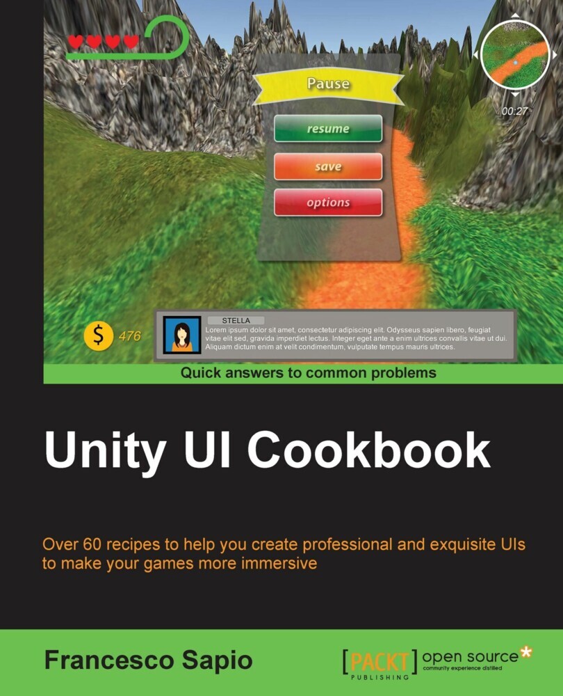 Unity UI Cookbook main product photo